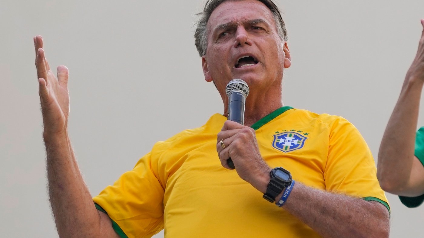 Former Brazlian president charged with plotting an attempted coup