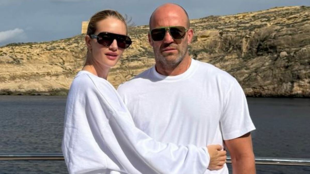 Statham & Huntington-Whiteley: Der "Transporter" und das Model öffnen ihr Familienalbum