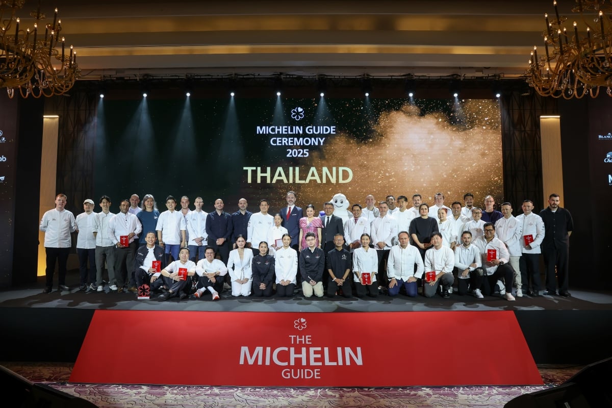 Thailand gets its first 3 Michelin-starred restaurant