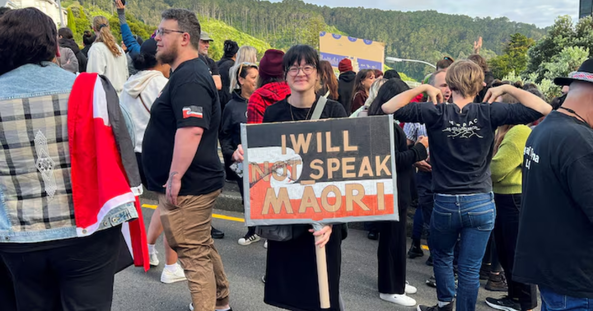 New Zealand Maori begin march on capital to protest indigenous treaty Bill