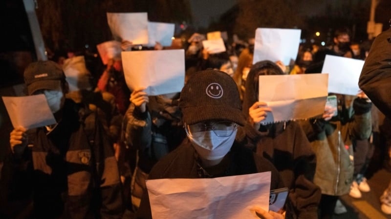 Overseas Chinese activists mark two years since White Paper protests 