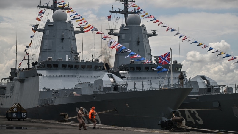 Russia, Indonesia begin unprecedented naval drills