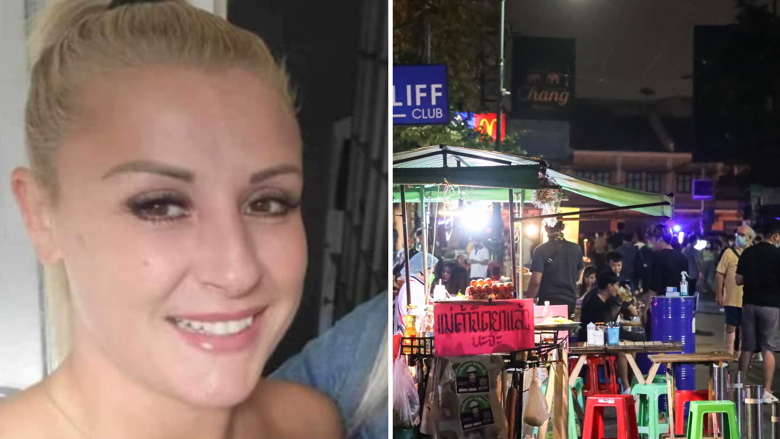 Rebecca hittades död på hotellet i Bangkok