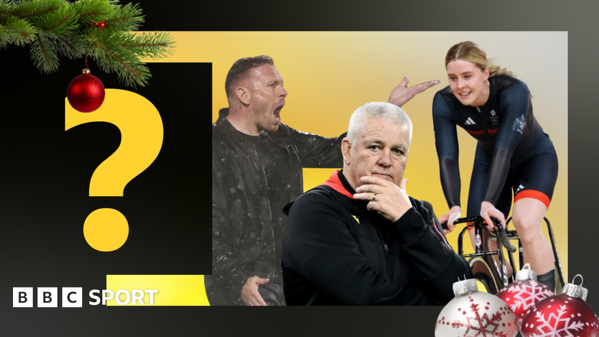 The 2024 Welsh sport Christmas quiz