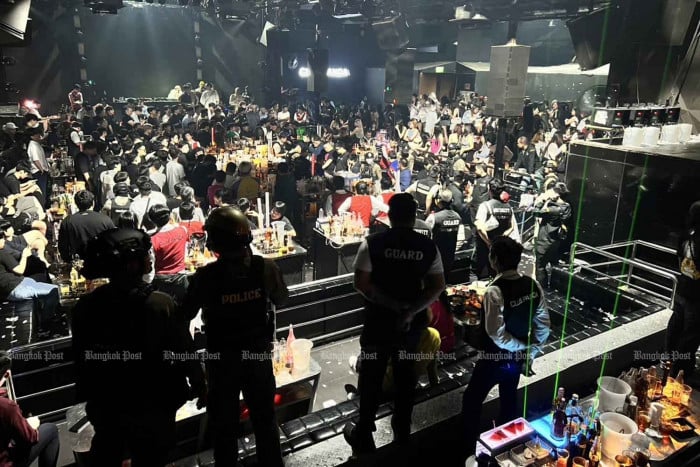 Pattaya nightclub raided, 39 patrons busted for drug use