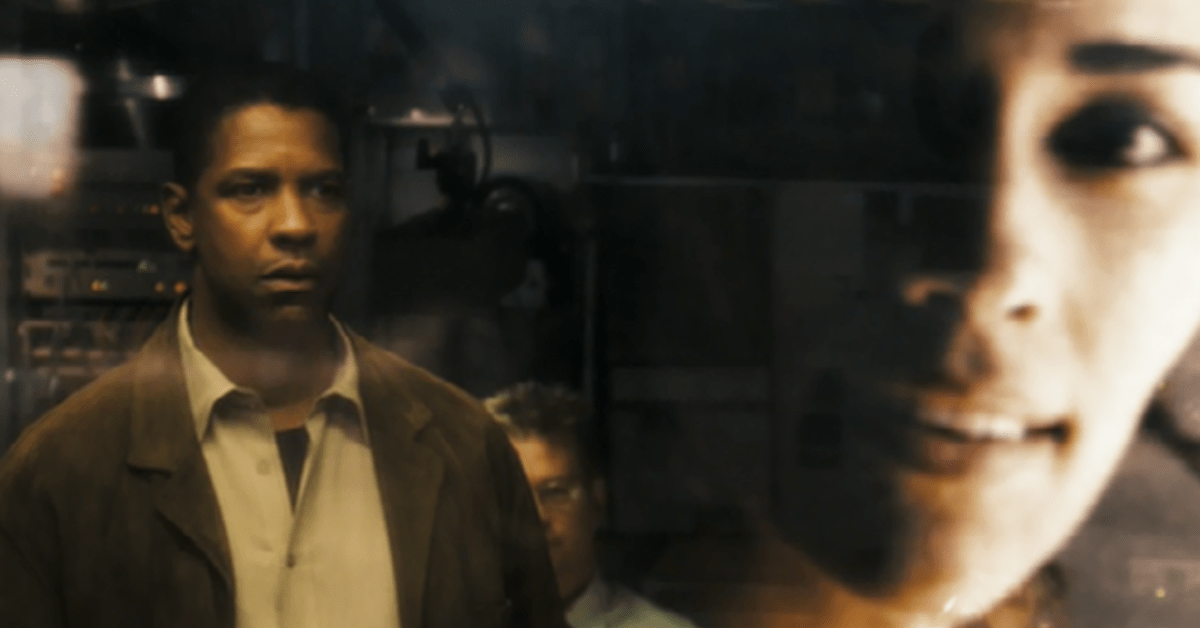 Denzel Washington’s time travel thriller has been saved from the memory hole