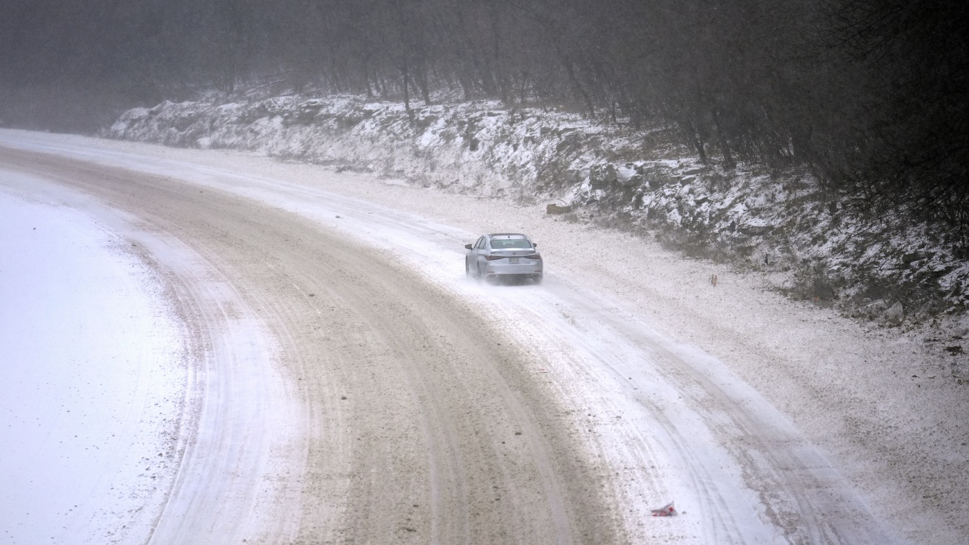 Millions face snow and ice as a major winter storm moves across the U.S.