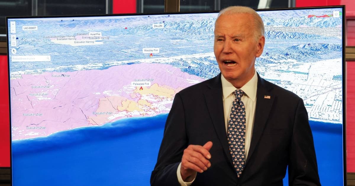 Biden cancels Italy trip due to California wildfires