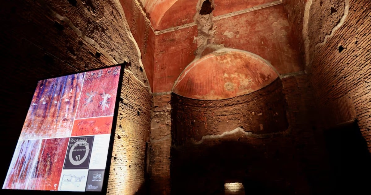 New section of Emperor Nero's 'Golden House' reopens