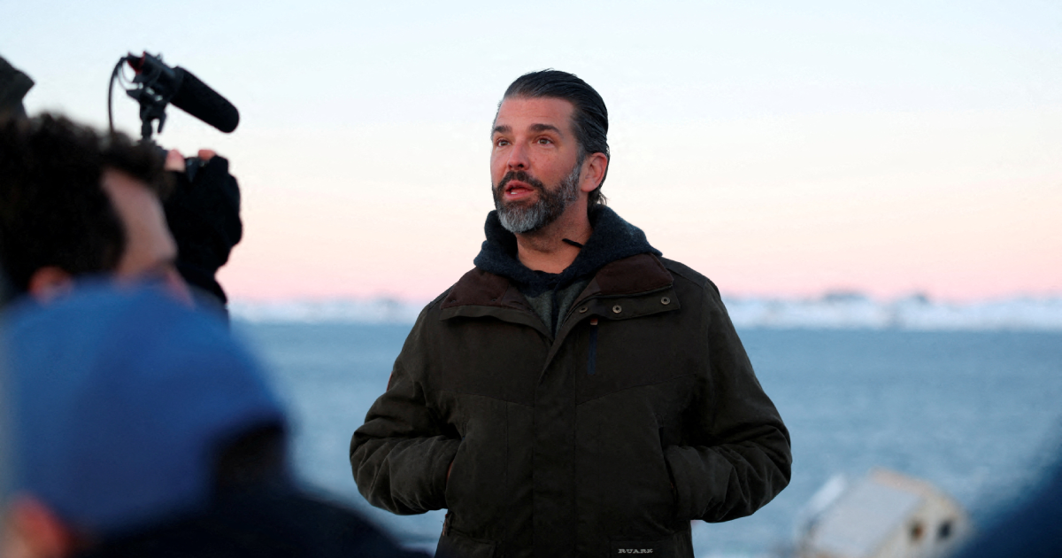 Trump Jr. visits Greenland after his father says he wants to take it over